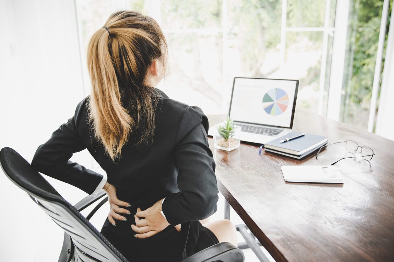 Sitting at your desk? Try these to help